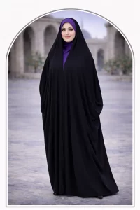 چادر عبایی راحت بدون نیاز به دست